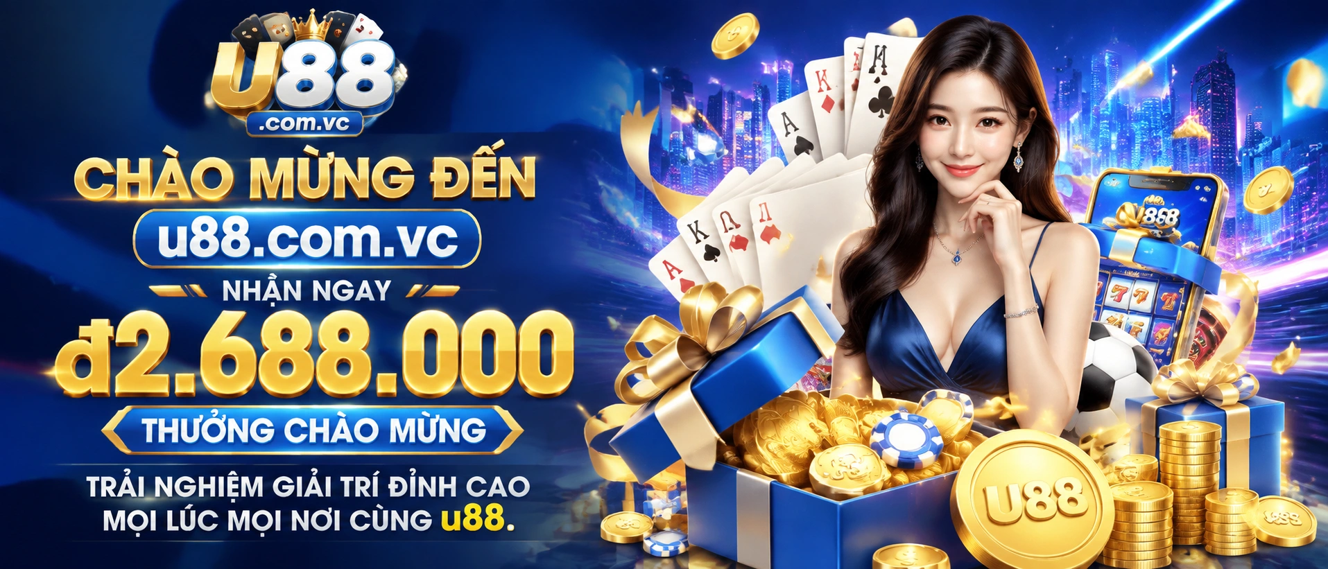 Giao diện U88 trên điện thoại