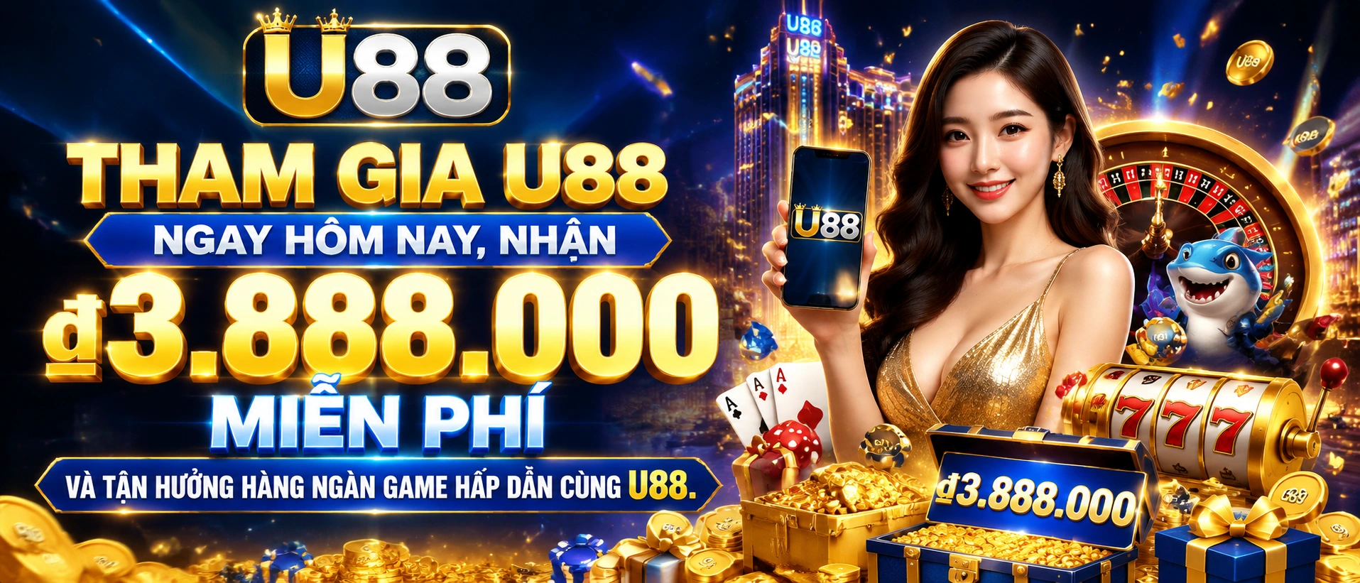 Khu trò chơi nổi bật U88
