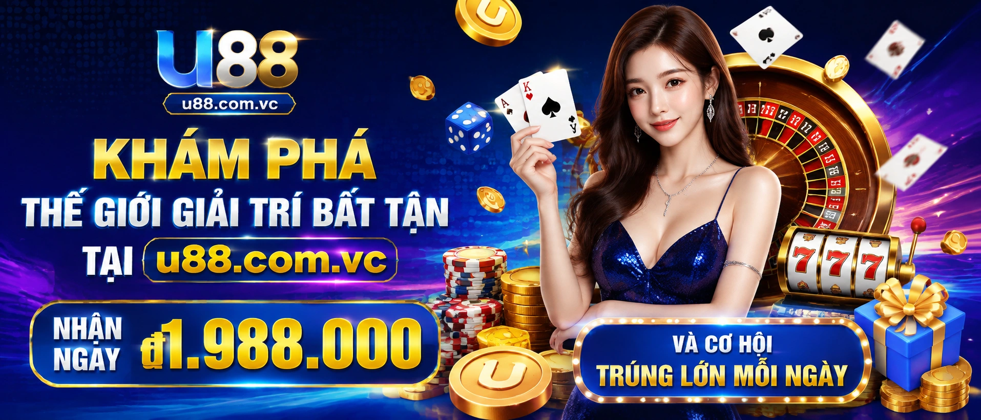 Giao diện mobile U88 dễ thao tác