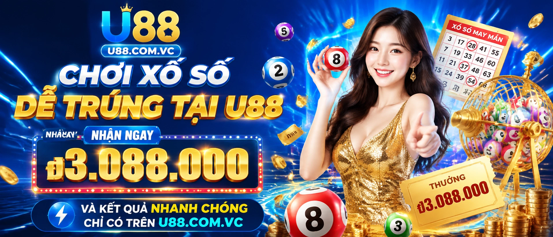 Ba khu vực XSMB XSMN XSMT trong mục xổ số U88